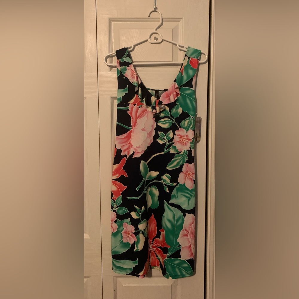 Black Floral Dress